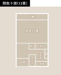 間取り図（12畳）